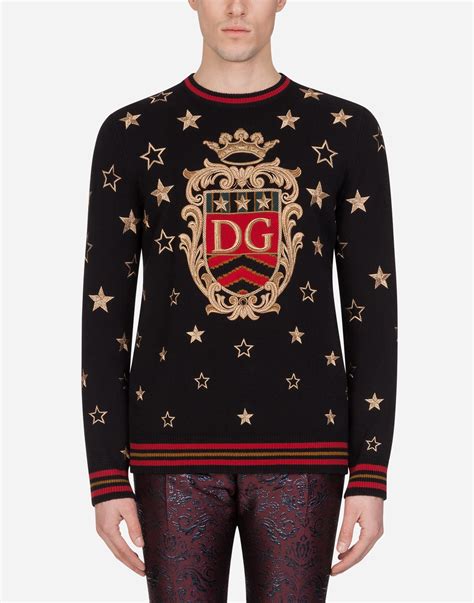 jumper dolce gabbana|dolce and gabbana cashmere sweater.